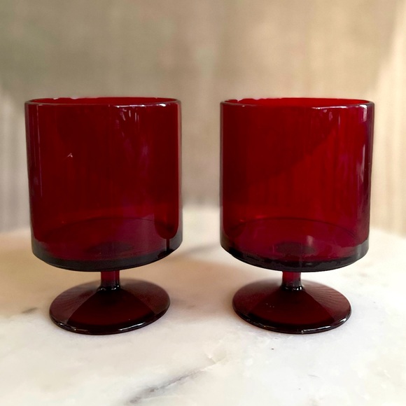 Crate&Barrel Acrylic Wine Tumblers - Picture 2 of 7